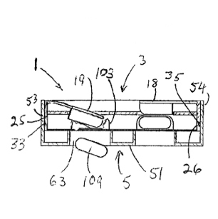 multiple_dose_blister pak dispenser